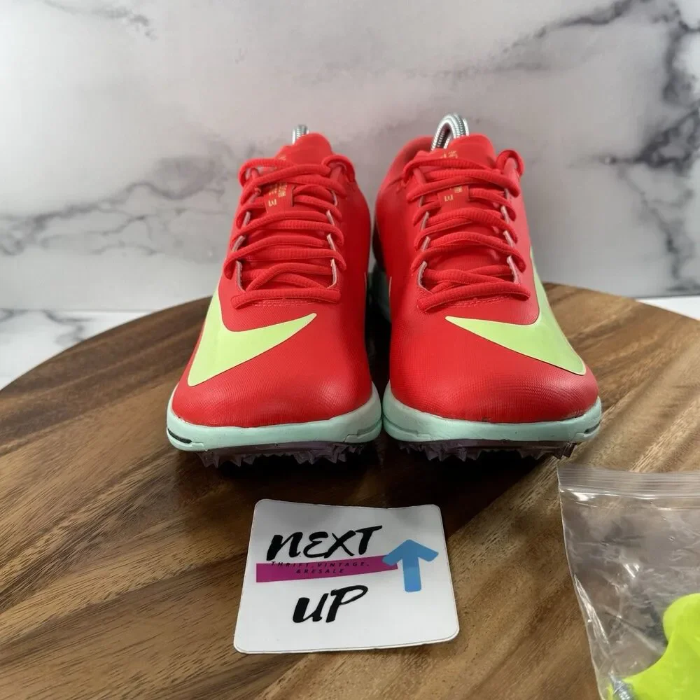 Men’s size 9-Nike Triple Jump Elite 3 NBY Track Spikes Bright Crimson HV6425-600